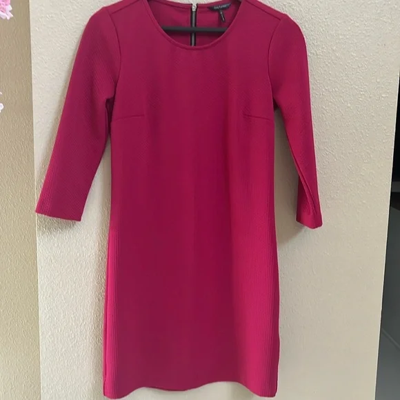 Daisy Fuentes | Dresses | Women Xs Hot Pink Daisy Fuentes Dress 95  Polyester 5 Spandexgentle Wornl34 | Poshmark